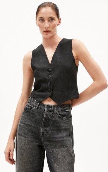 ARMEDANGELS SINERIAA PREMIUM MEL Damen Weste aus TENCEL Lyocell
