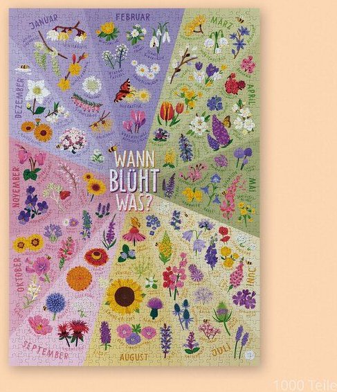 Willa Wunst Blütezeit Puzzle