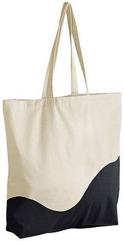 Westford Mill EarthAware Organic Wave Print Tasche Shopper Einkaufstasche