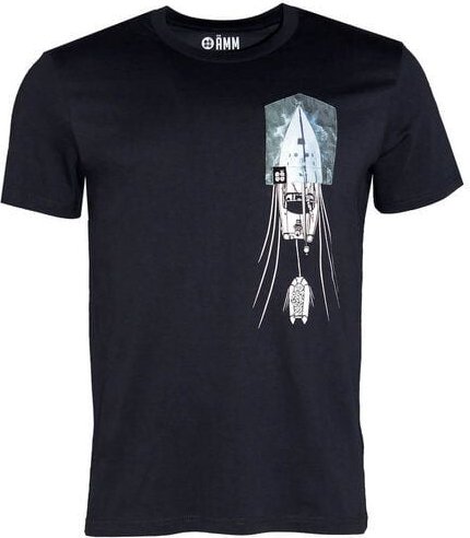 FÄDD Herren T-Shirt Rundhals aus Bio-Baumwolle "Schippern BT" Grau