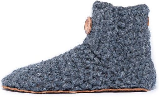 Kingdom of Wow - Handgefertigte Hausschuhe aus Wolle - High Top