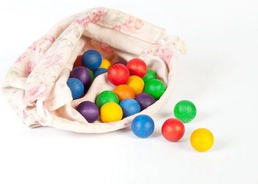 Grapat Holzmurmeln 36 Stück