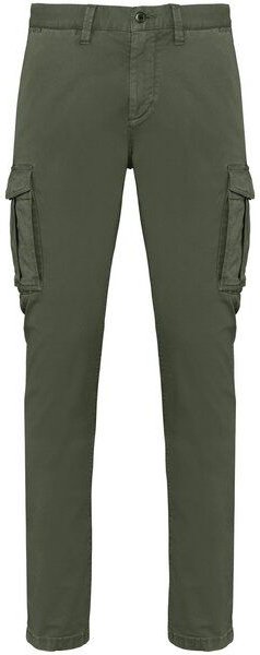 Greenspired Umweltfreundliche ausgewaschene Cargohose aus 100 % Biobaumwolle, 250 g/m² 42-54