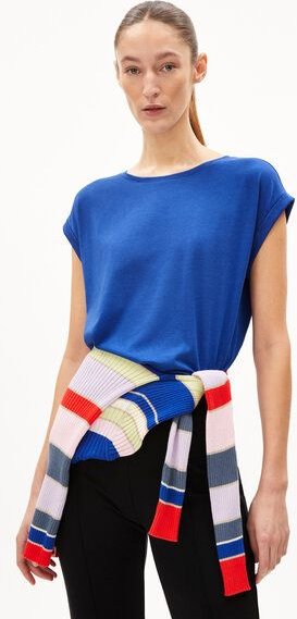 ARMEDANGELS JILAANA Damen T-Shirt aus TENCEL Lyocell Mix