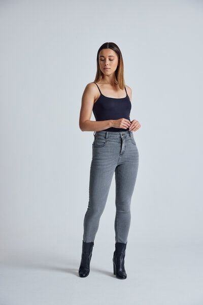 Flax and Loom High Waist Skinny Jeans Modell: Nina
