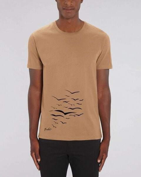Human Family Bio Unisex T-Shirt "Create - Free Birds" in verschiedenen Farben