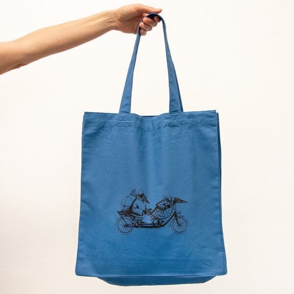 Cmig Tandem Tasche / Jutebeutel Fahrrad