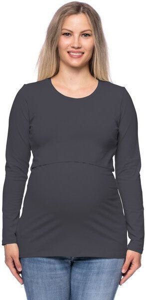 Milchshake 103 BASIC Umstands- und Stillshirt langarm aus Bio-Baumwolle