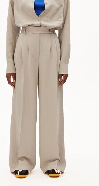 ARMEDANGELS KAAYUA LINO Damen Webhose aus Leinen-Mix