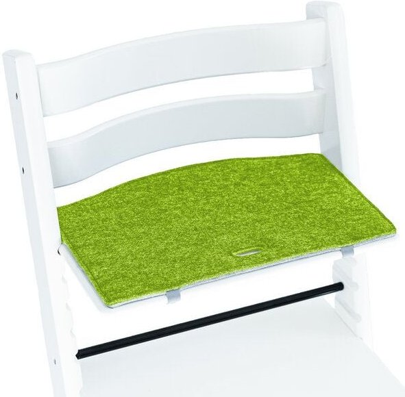 easy and green Hochstuhl Sitzkissen kompatibel mit Stokke Tripp Trapp aus upcycling rPET Filz