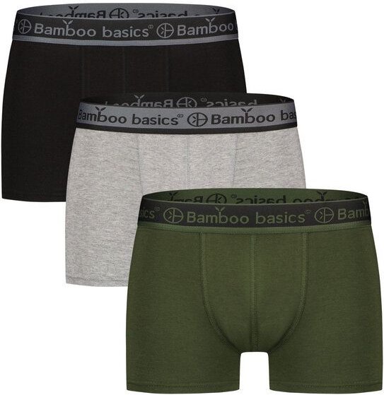 Bamboo Basics Enganliegende Herren Trunkshorts LIAM aus Bambusviskose / Biobaumwolle (3er Pack)