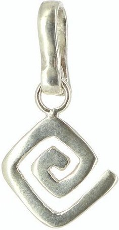 Mitienda Shop Anhänger aus 950er Silber