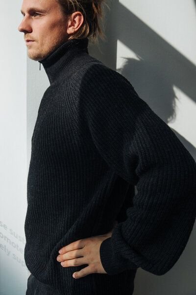 Troyer (Herren) aus 100% Merinowolle (GOTS) von SALZWASSER