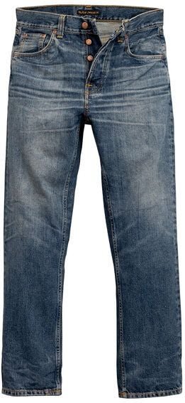 Nudie Jeans Jeans aus Biobaumwolle Rad Rufus - Sand Tracks