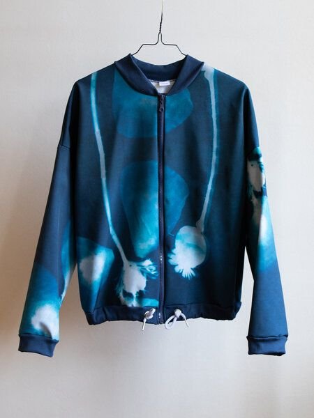 Ecostories Oversize Jacke Blauzeit