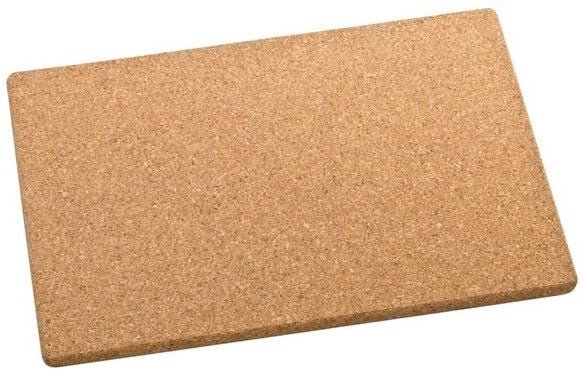 Kork-Deko XXL Topfuntersetzer aus Kork 45x30 cm | Hitzebeständiger Korkuntersetzer