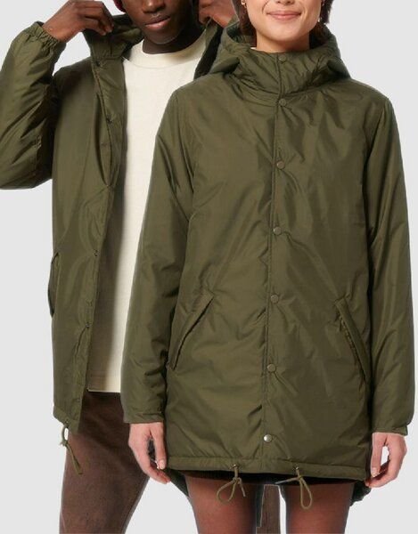 YTWOO Unisex Parka aus recyceltem PET, Padded Parker, in verschiedenen Farben und Mustern