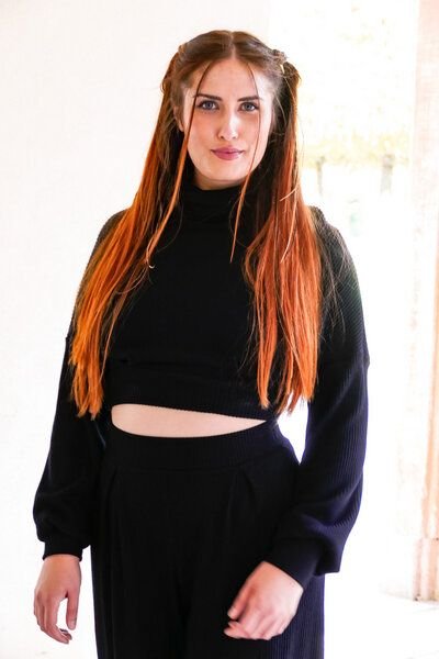 Vivien Joy Kurzer Rollkragenpullover - Aila Crop Pulli