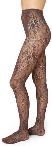 Swedish Stockings Spitzenstrumpfhose Rosa aus ECONYL®-Nylon