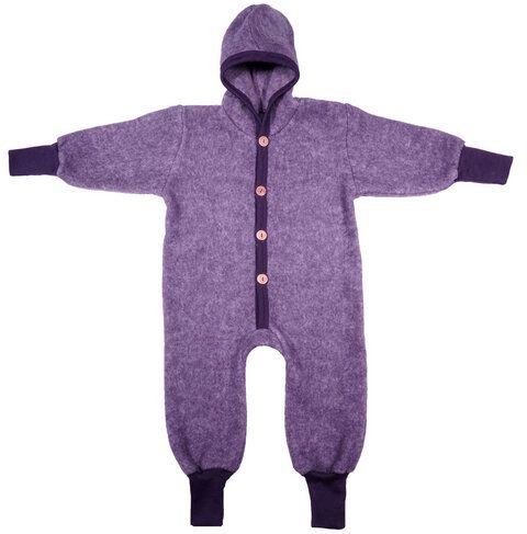 Cosilana Kleinkinder Fleece Overall kbT Schurwolle Bio Baumwolle