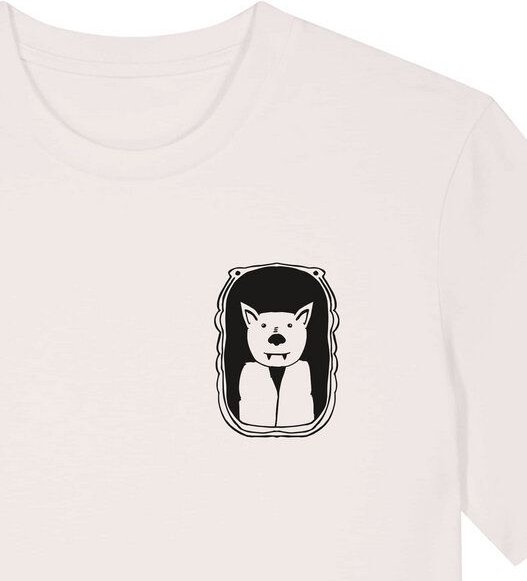 päfjes Der Graf / Vampir Fledermaus im Bilderrahmen - Unisex Männer T-Shirt Bio & Fair