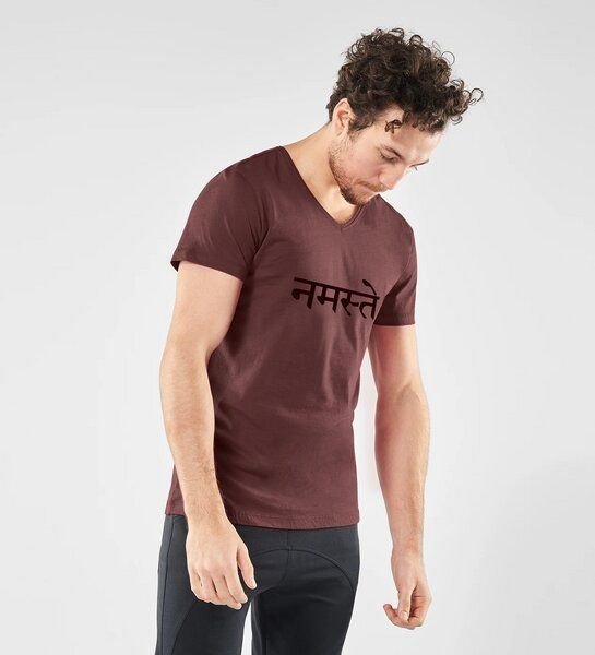 Renegade Guru Herren Yoga Shirt Namaste