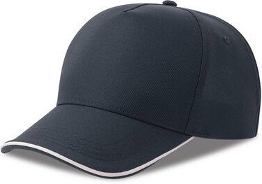 Atlantis Headwear Atlantis Cap Basecap Kappe Recy Five Pipe Cappy zweifarbig