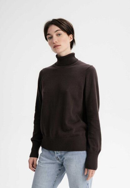 Feinstrick Rollkragenpullover MAYURA | von MELA | Fairtrade & GOTS zertifiziert
