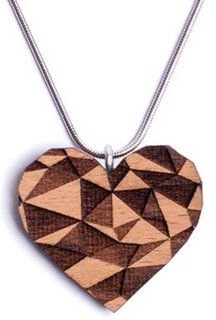 BeWooden Herzchen Halskette | "Love Pendant" | Mode Schmuck