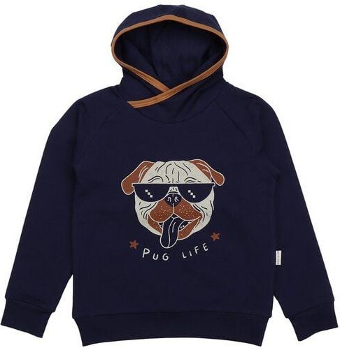 Kapuzenpullover Bio-Baumwolle elastisch – Walkiddy, „Autumn Leaves“ | weich, wärmend, hautfreundlich, nachhaltig produzi...