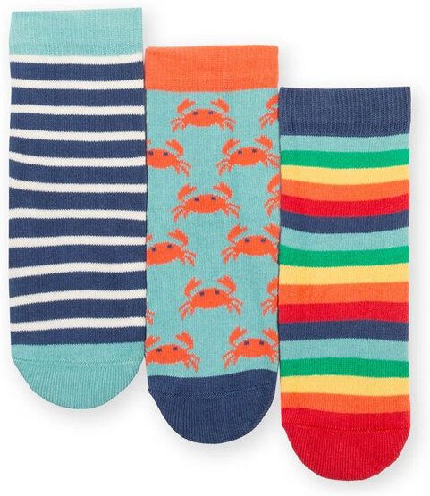 Kite Clothing Bunte Socken 3er-Pack aus Bio-Baumwolle