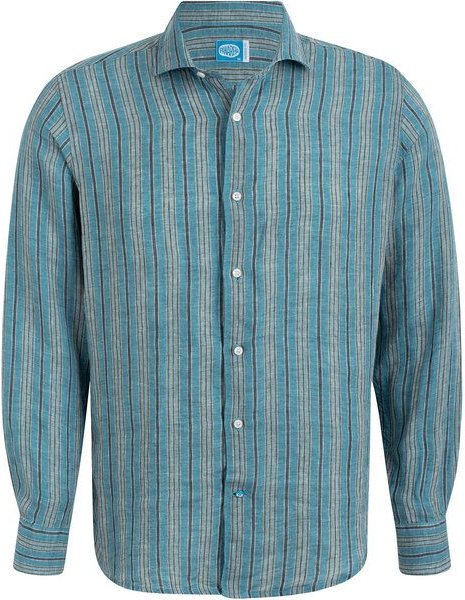 Panareha LEGZIRA Gestreiftes Leinen Hemd