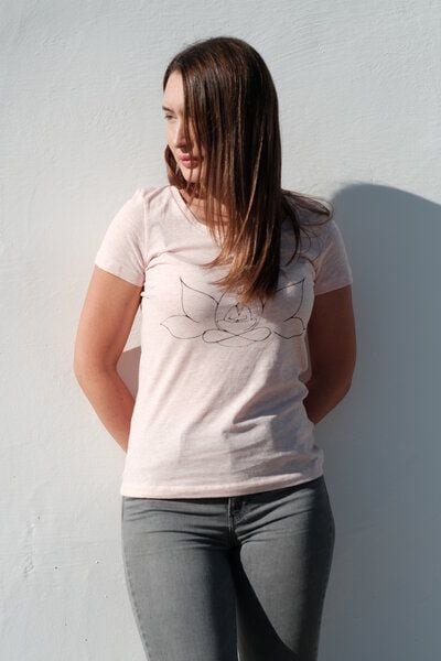 Diamond-Army T-Shirt Pink Lotus