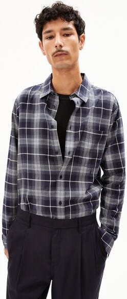 Thumbnail - ARMEDANGELS AARNAULT - Herren Hemd Relaxed Fit aus Bio-Baumwolle