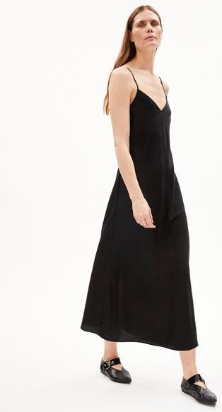 ARMEDANGELS NEYLAA Damen Webkleid Regular Fit aus TENCEL Lyocell Mix