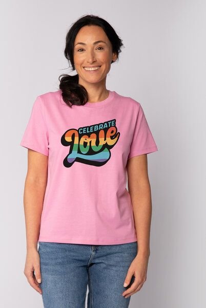 watapparel T-Shirt Frauen Celebrate Love