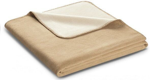 Thumbnail - biederlack Wohn-und Kuscheldecke "Duo Cotton Melange " tolle Farben