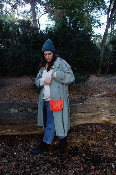 monday market Ledertäschchen Lou aus pflanzlich gegerbtem Leder