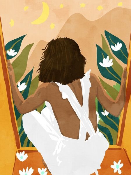 Photocircle Poster / Leinwandbild - The Wild World And A Rebel Heart