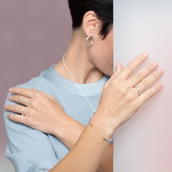 Jonathan Radetz Jewellery Ring BOLD, Silber 925, Sterlingsilber, Größe 50 - 56, Handmade in Germany, JRJ