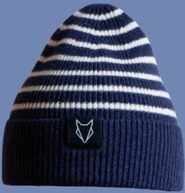 VEROIKON Merino-Beanies Ringelfuchs