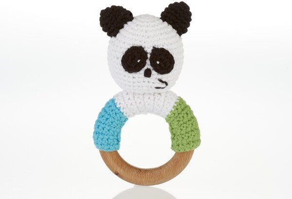 Pebble Zoologischer Holzring-Rasselgarten