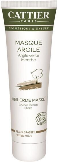 Cattier Grüne Heilerde Maske für fettige Haut