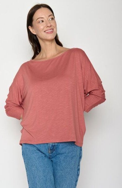 GREENBOMB Basic Simper - Gemütliches Longsleeve aus Viskose (LENZING ECOVERO) Mix / Fair & Vegan