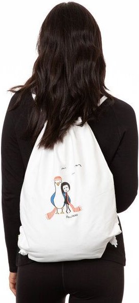 FellHerz Turnbeutel Möwenliebe bio & fair