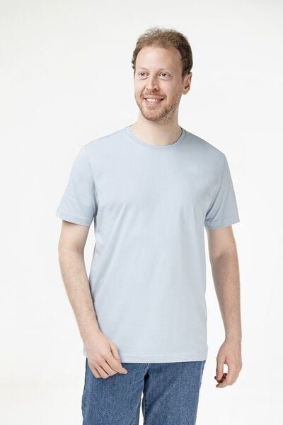 Evermind Herren T-Shirt mit Rundhalsausschnitt