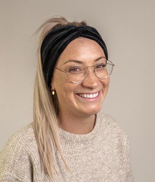 obumi Haarband Bow aus Bio Samt