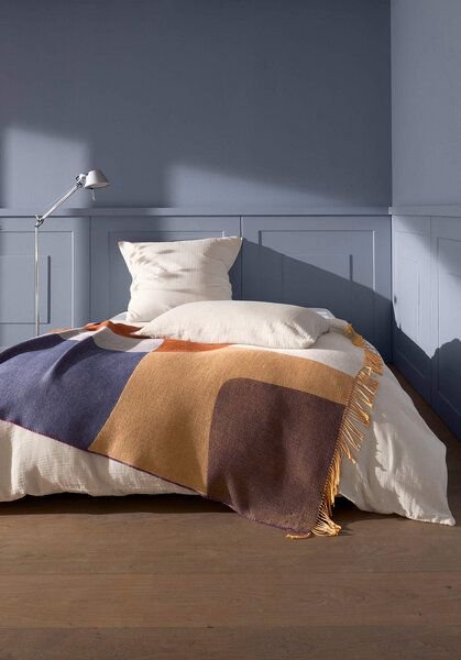 hessnatur Lambswool Mix Plaid LUNA aus Bio-Schurwolle und Bio-Baumwolle