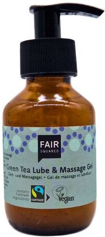 FAIR SQUARED Lube + Massage Gel Green Tea, in drei Größen erhältlich