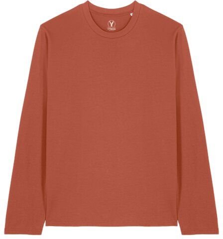 YTWOO Basic Unisex Langarmshirt aus 100% Biobaumwolle